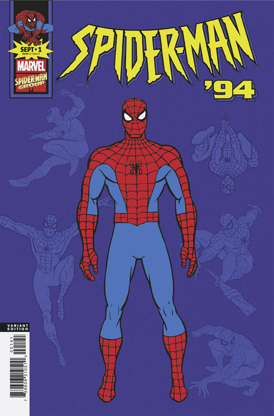 SPIDER-MAN '94 #1 MARVEL ANIMATION VARIANT - 9/3/25 - Release Date:  9/3/25