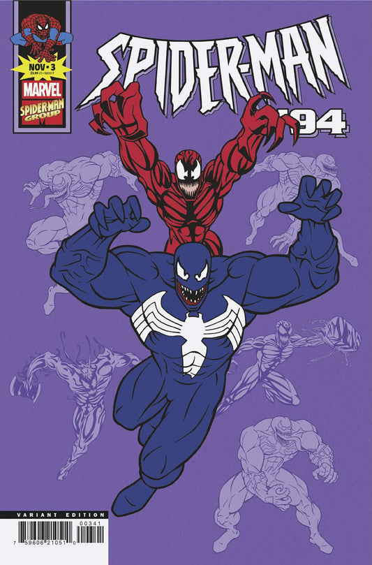 SPIDER-MAN '94 #3 MARVEL ANIMATION VARIANT ISBN: 75960621051000341 - Release Date: 11/12/25