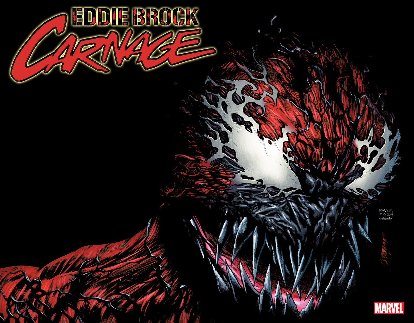 EDDIE BROCK: CARNAGE #1 HUMBERTO RAMOS WRAPAROUND VARIANT  - Release Date:  2/12/25