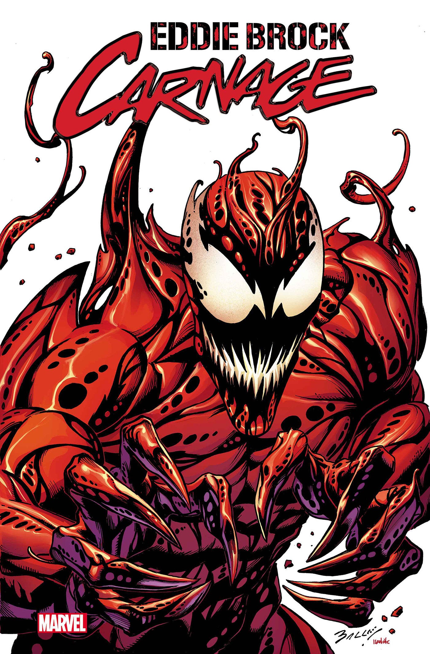 EDDIE BROCK: CARNAGE #1 MARK BAGLEY FOIL VARIANT  - Release Date:  2/12/25