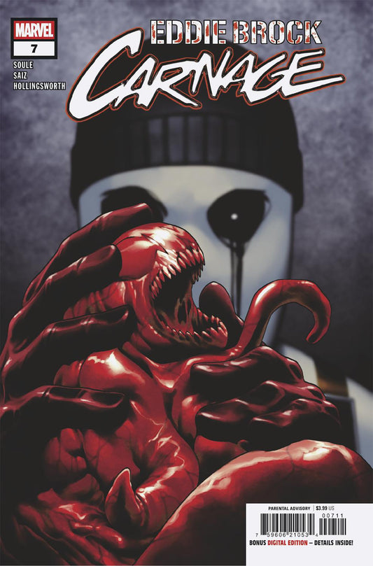 EDDIE BROCK: CARNAGE #7 - ISBN: 75960621053400711 - Release Date:  8/13/25