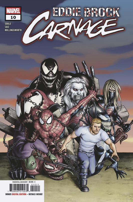 EDDIE BROCK: CARNAGE #10 ISBN: 75960621053401011 - Release Date: 11/12/25