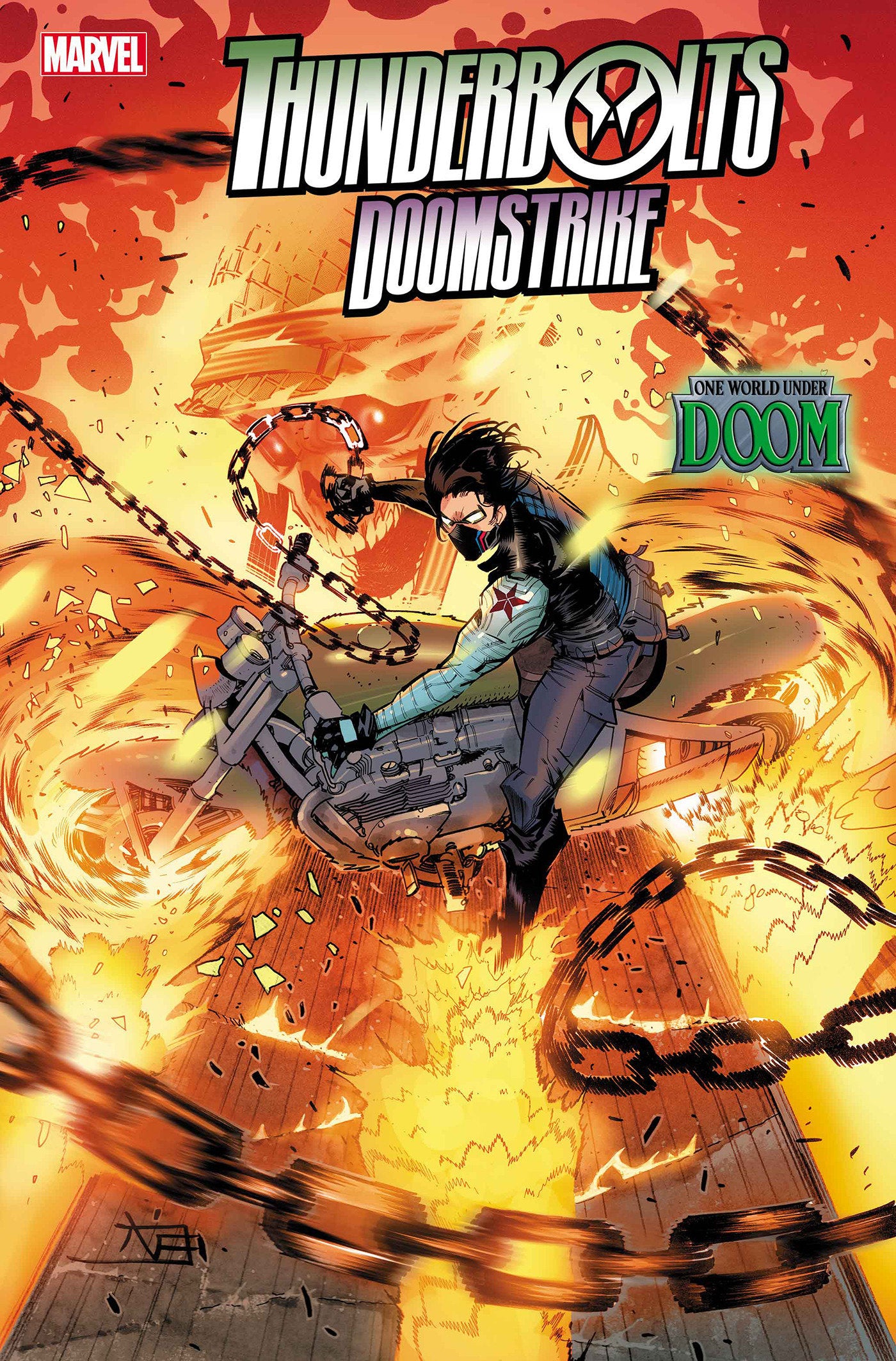 THUNDERBOLTS: DOOMSTRIKE #2 FEDERICO VICENTINI VARIANT [DOOM]  - Release Date:  3/26/25