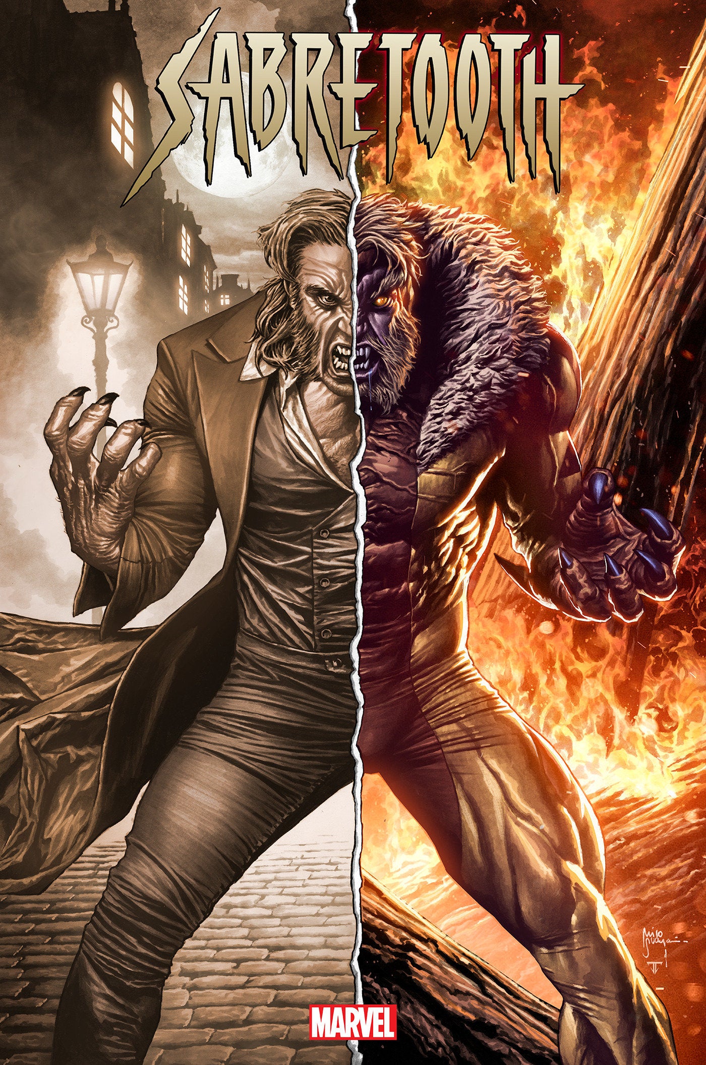 1:25 SABRETOOTH: THE DEAD DON'T TALK #1 MICO SUAYAN VARIANT  - Release Date:  12/25/24