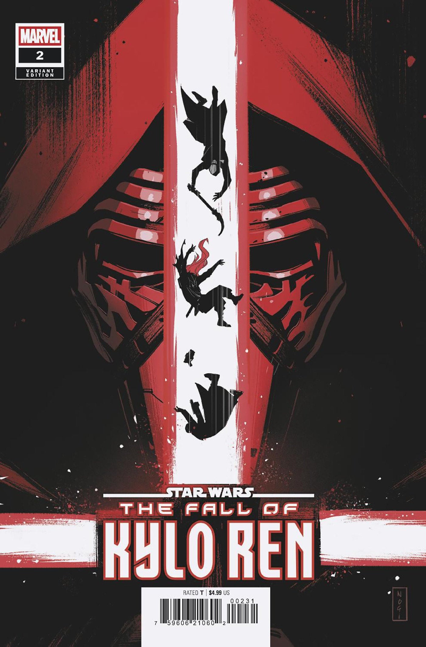 STAR WARS: THE FALL OF KYLO REN #2 NOGI SAN VARIANT ISBN: 75960621060200231 - FOC DATE: 8/16/26  - Release Date: 9/16/26