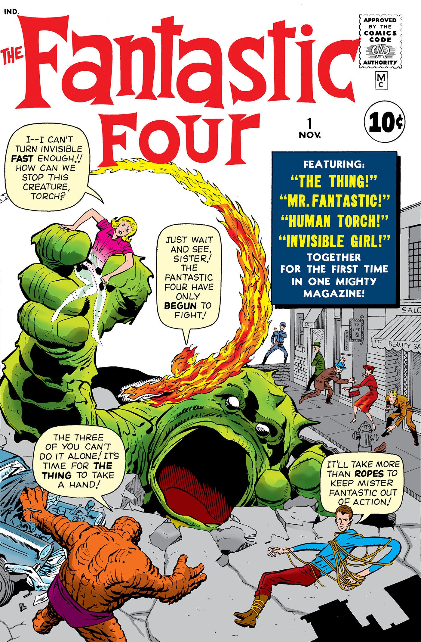 FANTASTIC FOUR #1 FACSIMILE EDITION FOIL VARIANT [NEW PRINTING]  - Release Date:  1/8/25