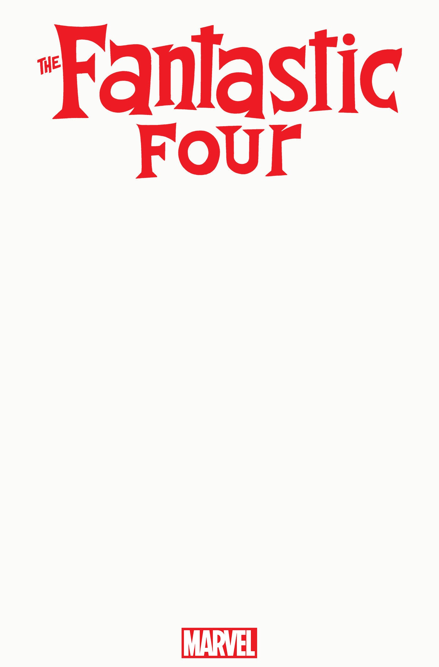 FANTASTIC FOUR #1 FACSIMILE EDITION BLANK VARIANT [NEW PRINTING]  - Release Date:  1/8/25