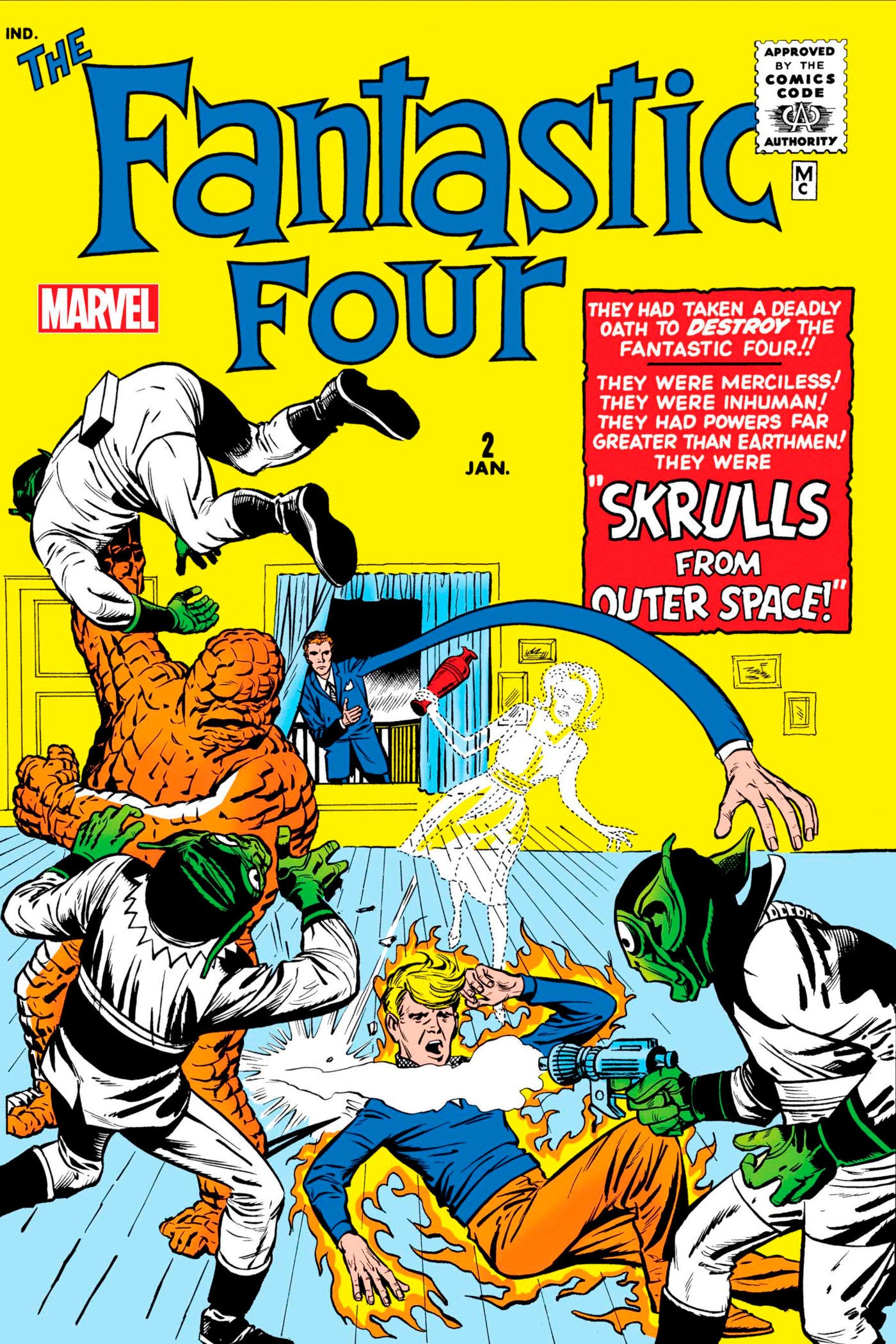 FANTASTIC FOUR #2 FACSIMILE EDITION  - Release Date:  2/12/25