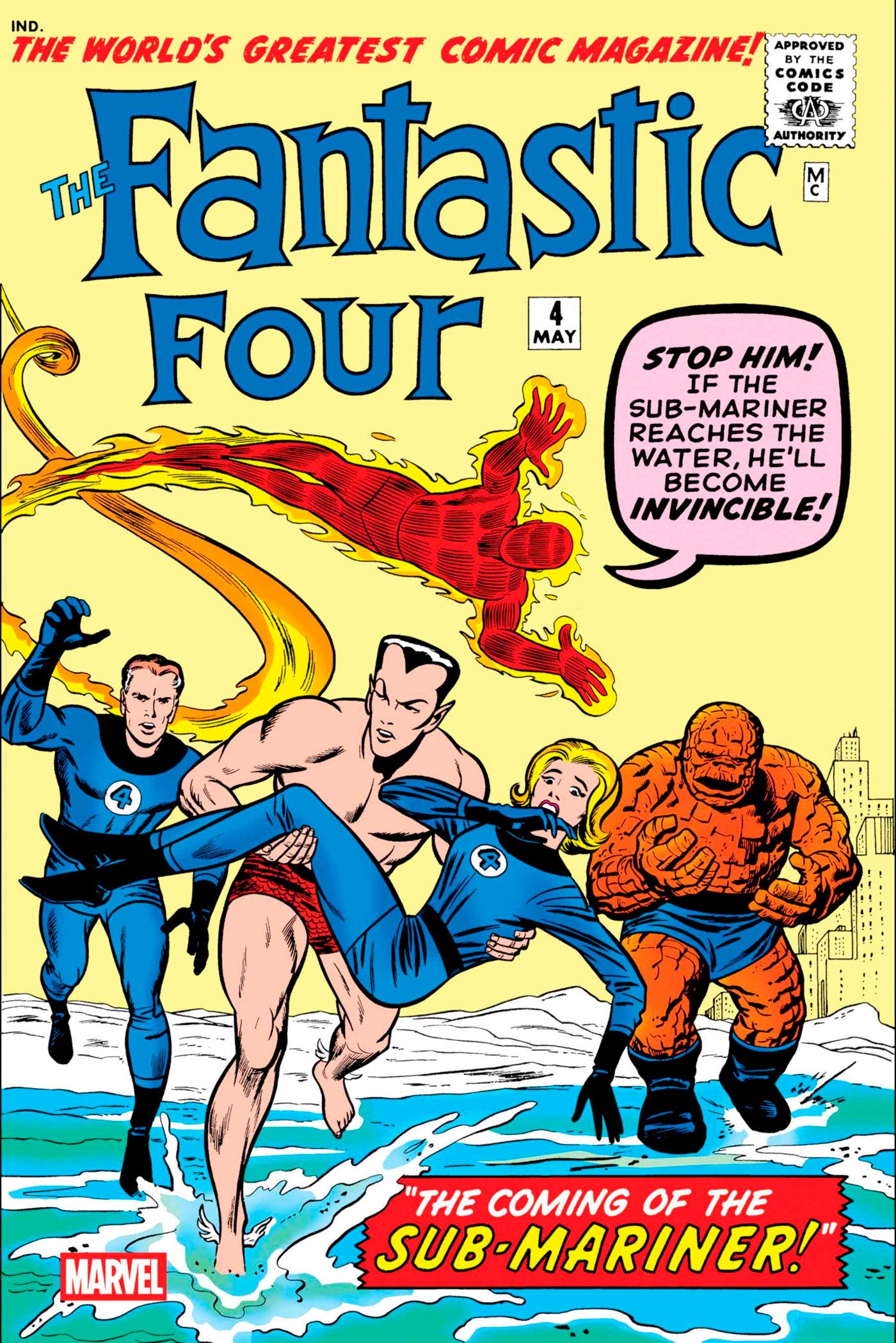 FANTASTIC FOUR #4 FACSIMILE EDITION  - Release Date:  04/16/2025