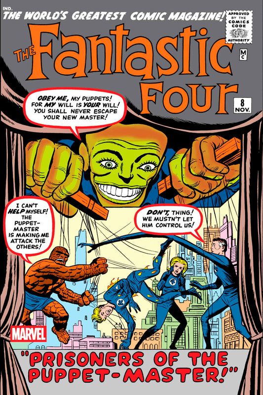FANTASTIC FOUR #8 FACSIMILE EDITION - ISBN: 75960621073200811 - Release Date:  8/13/25