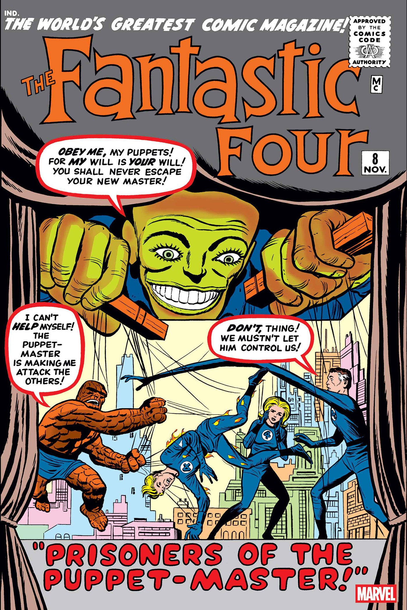 FANTASTIC FOUR #8 FACSIMILE EDITION FOIL VARIANT - ISBN: 75960621073200821 - Release Date:  8/13/25