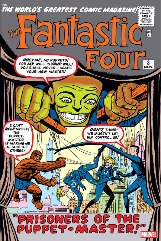 FANTASTIC FOUR #8 FACSIMILE EDITION FOIL VARIANT - ISBN: 75960621073200821 - Release Date:  8/13/25