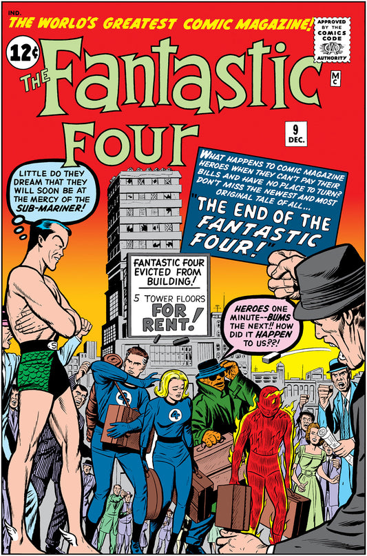 FANTASTIC FOUR #9 FACSIMILE EDITION FOIL VARIANT - ISBN: 75960621074900921 - Release Date:  9/10/25