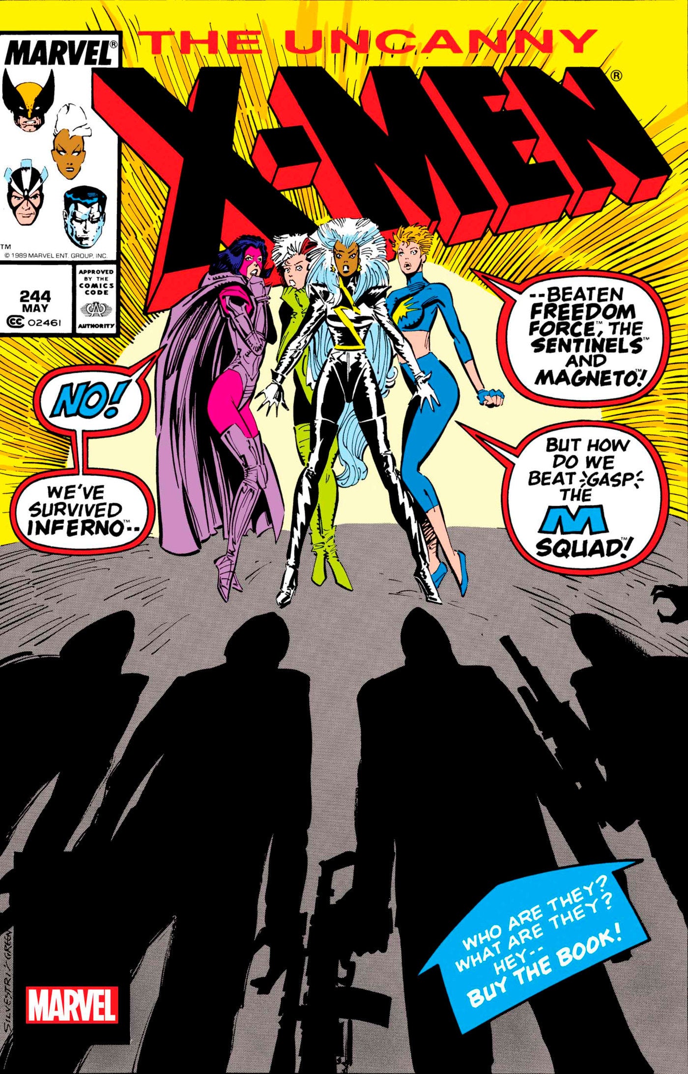 UNCANNY X-MEN #244 FACSIMILE EDITION  - Release Date:  10/2/24