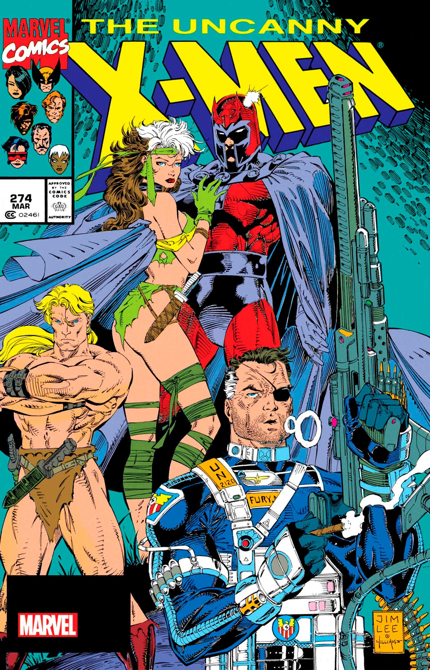 UNCANNY X-MEN #274 FACSIMILE EDITION  - Release Date:  9/4/24