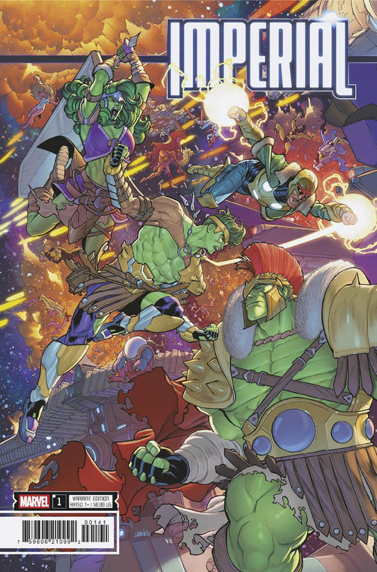 IMPERIAL #1 JAVIER GARRON 4-PART CONNECTING VARIANT  - Release Date:  6/4/25