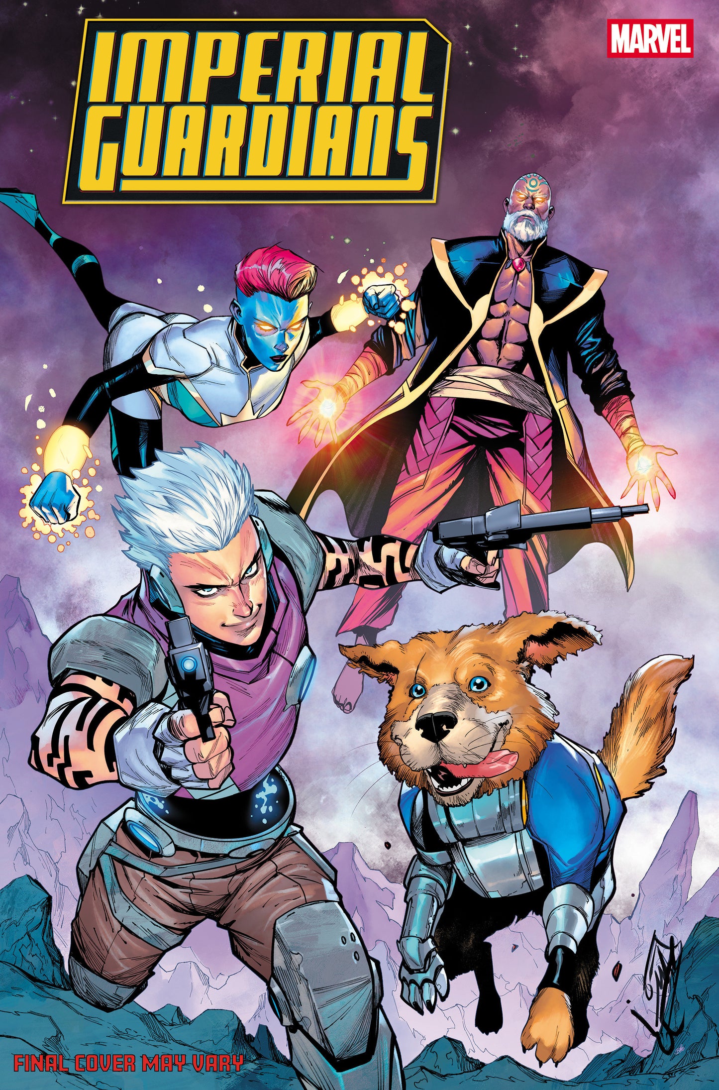 IMPERIAL GUARDIANS #2 STEFANO CASELLI ULTIMATE FAREWELL VARIANT ISBN: 75960621101200221 - FOC DATE: 3/15/26  - Release Date: 4/15/26
