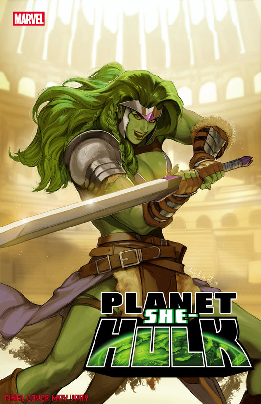 PLANET SHE-HULK #5 ASHLEY WITTER SHE-HULK VARIANT ISBN: 75960621102900521 - FOC DATE: 2/16/26  - Release Date: 3/18/26