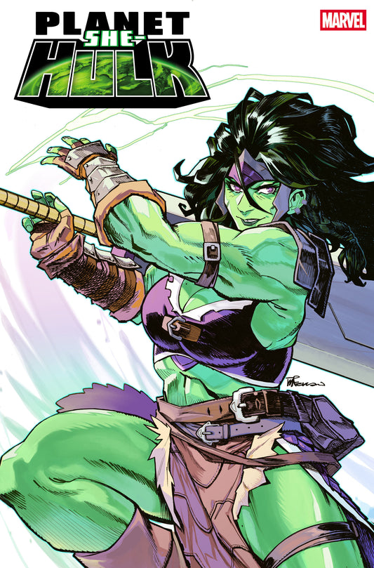 PLANET SHE-HULK #6 MARCO FERRARI VARIANT ISBN: 75960621102900631 - FOC DATE: 3/29/26  - Release Date: 4/29/26