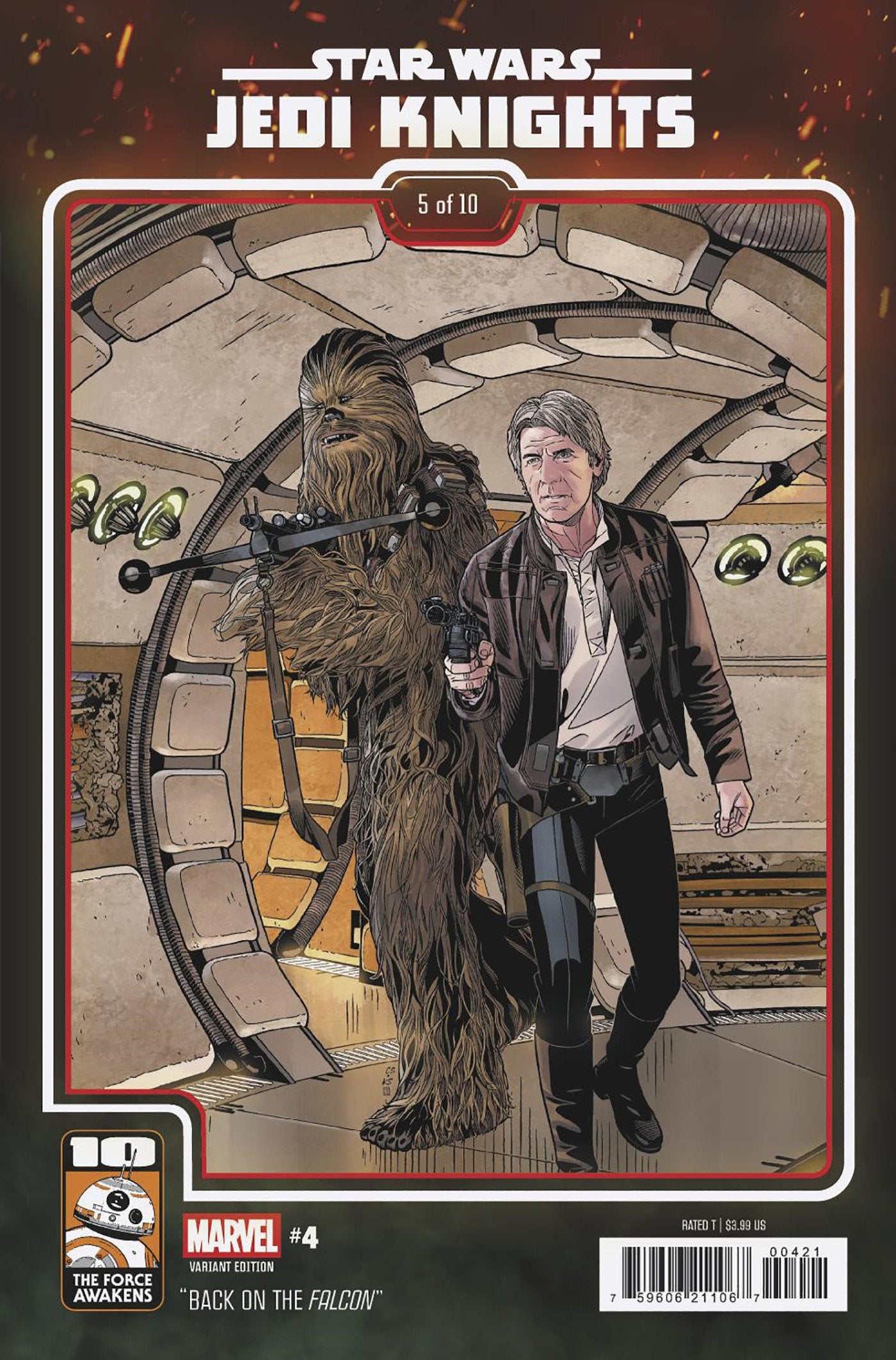 STAR WARS: JEDI KNIGHTS #4 CHRIS SPROUSE THE FORCE AWAKENS 10TH ANNIVERSARY VARIANT  - Release Date:  6/4/25