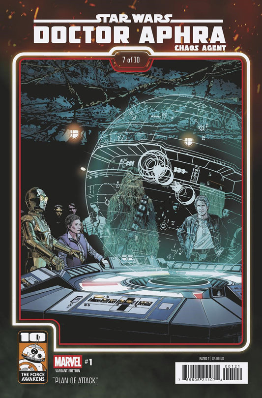 STAR WARS: DOCTOR APHRA - CHAOS AGENT #1 CHRIS SPROUSE THE FORCE AWAKENS 10TH ANNIVERSARY VARIANT  - Release Date:  6/18/25