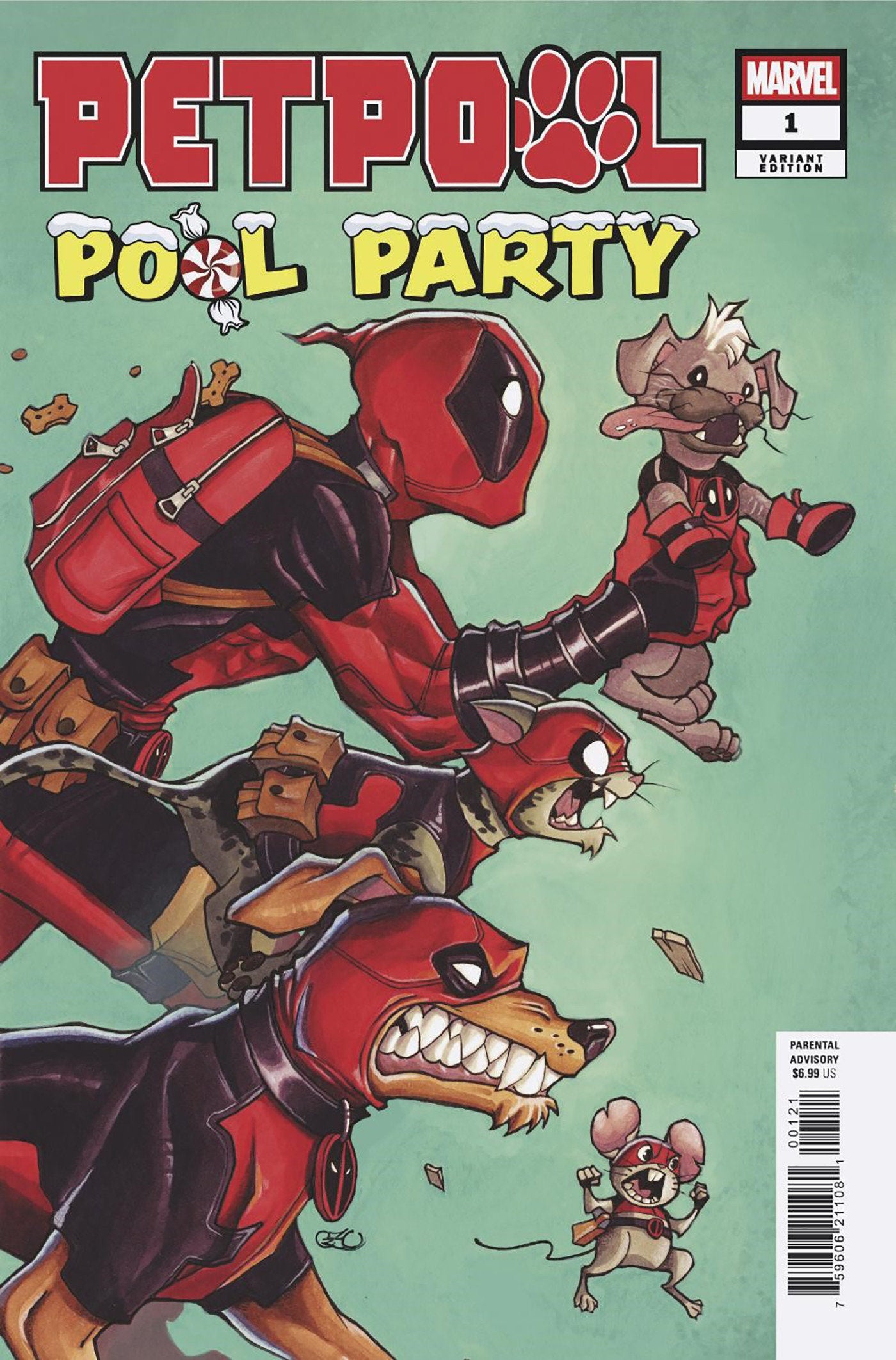 PETPOOL: POOL PARTY #1 CHRISSIE ZULLO VARIANT  - Release Date:  12/11/24