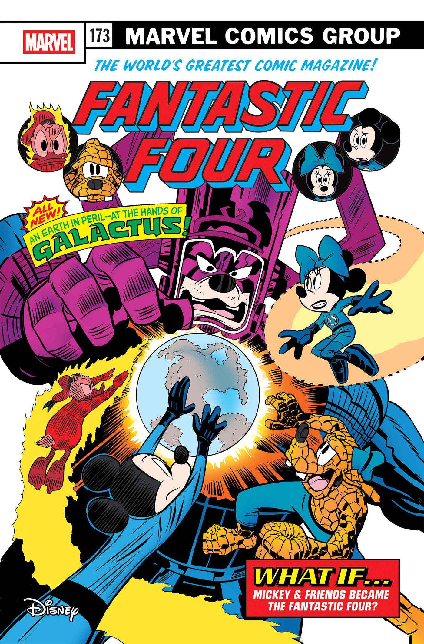 FANTASTIC FOUR #3 VITALE MANGIATORDI DISNEY WHAT IF? FANTASTIC FOUR HOMAGE VARIANT - 9/17/25 - Release Date:  9/17/25