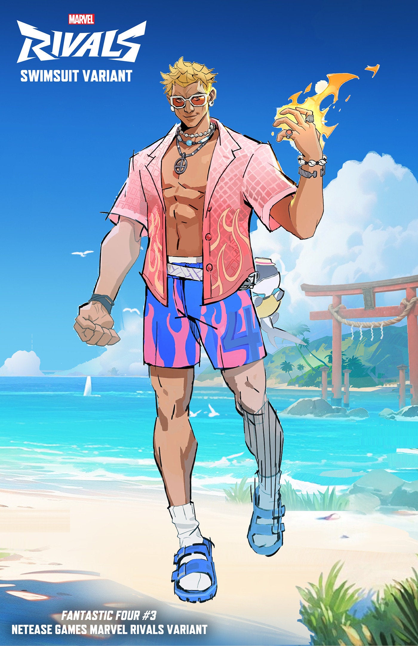 FANTASTIC FOUR #3 NETEASE GAMES MARVEL RIVALS VARIANT - 9/17/25 - Release Date:  9/17/25