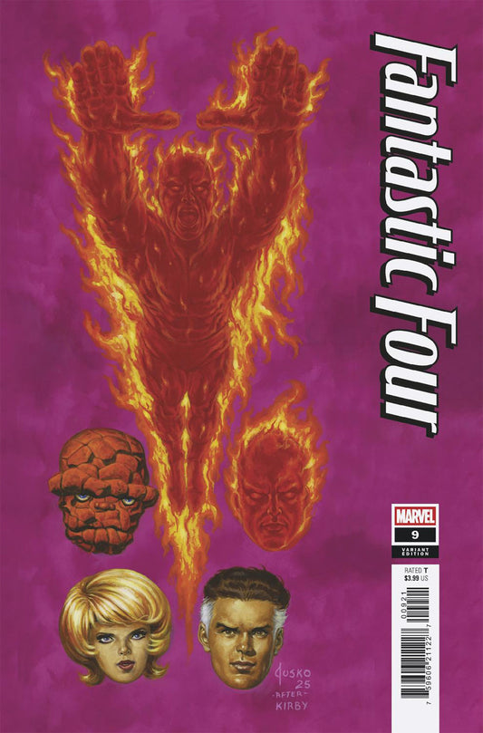FANTASTIC FOUR #9 JOE JUSKO VARIANT ISBN: 75960621122700921 - FOC DATE: 2/23/26  - Release Date: 3/25/26