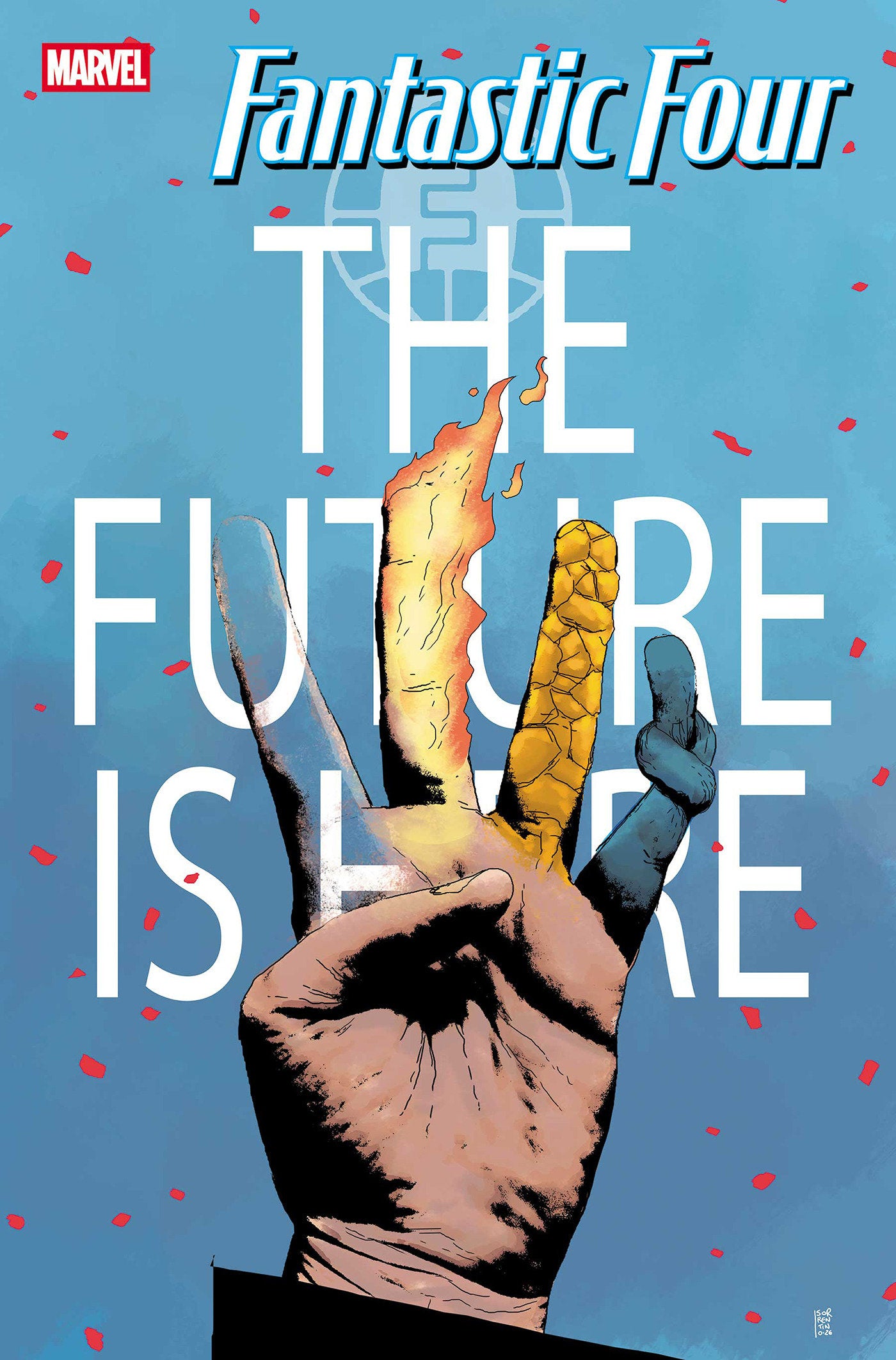 FANTASTIC FOUR #11 ANDREA SORRENTINO VARIANT ISBN: 75960621122701121 - FOC DATE: 4/5/26  - Release Date: 5/20/26