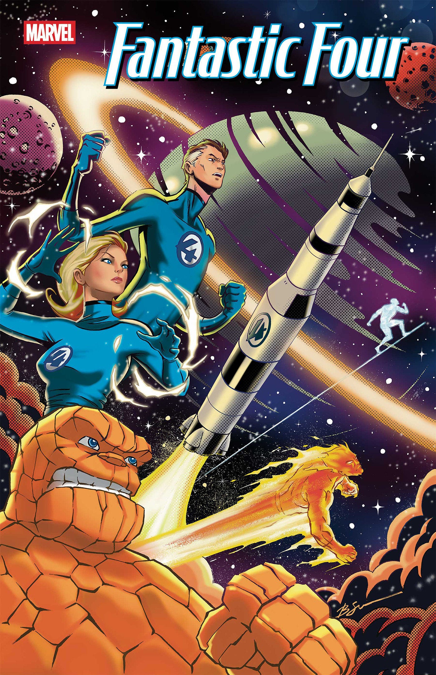 FANTASTIC FOUR #11 BEN SU FOIL VARIANT ISBN: 75960621122701141 - FOC DATE: 4/5/26  - Release Date: 5/20/26