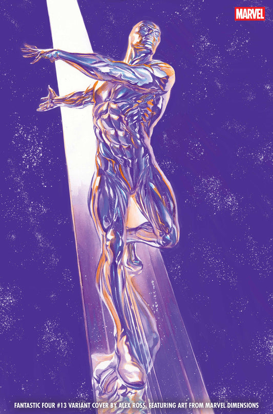 FANTASTIC FOUR #13 ALEX ROSS MARVEL DIMENSIONS VARIANT ISBN: 75960621122701321 - FOC DATE: 5/31/26  - Release Date: 7/1/26