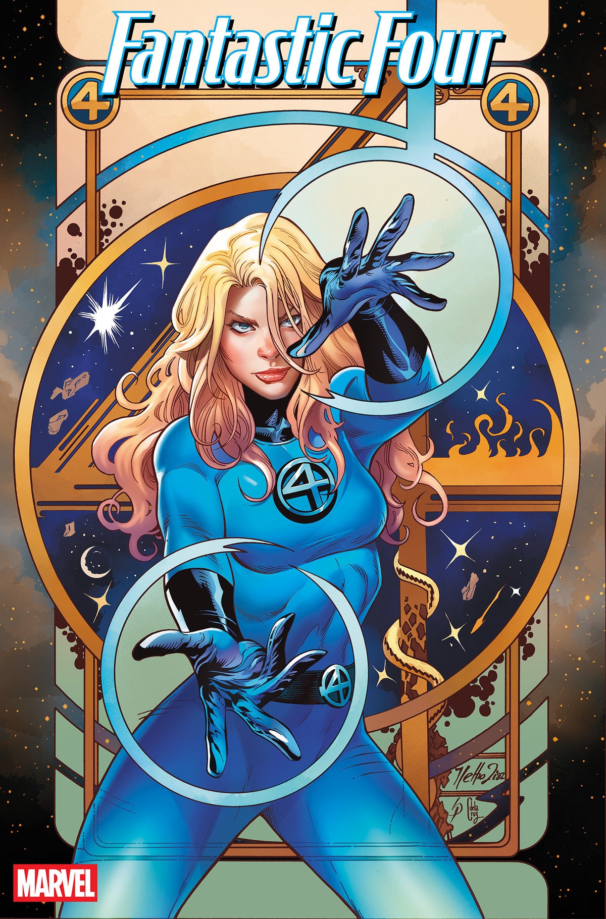 FANTASTIC FOUR #18 NETHO DIAZ ART STYLE VARIANT [DNX] ISBN: 75960621122701821 - FOC DATE: 9/27/26  - Release Date: 10/28/26