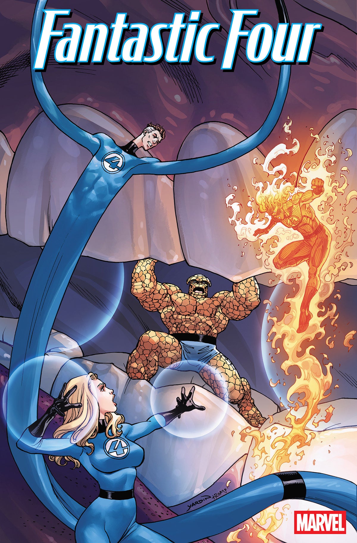 FANTASTIC FOUR #18 DAVID YARDIN VARIANT [DNX] ISBN: 75960621122701831 - FOC DATE: 9/27/26  - Release Date: 10/28/26