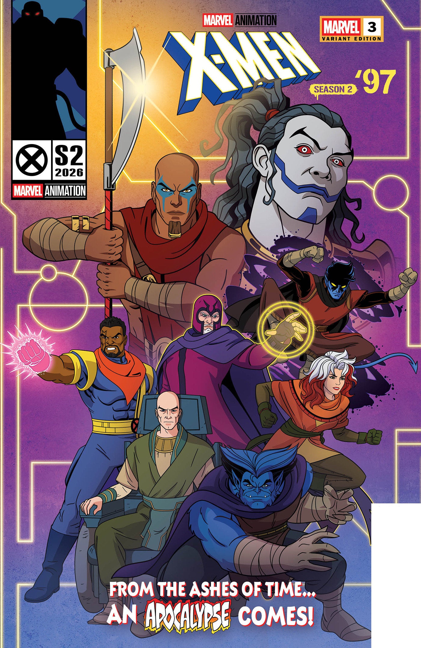 X-MEN '97: SEASON TWO #3 ADAM STAFFORD VARIANT ISBN: 75960621123400331 - FOC DATE: 7/12/26  - Release Date: 8/12/26