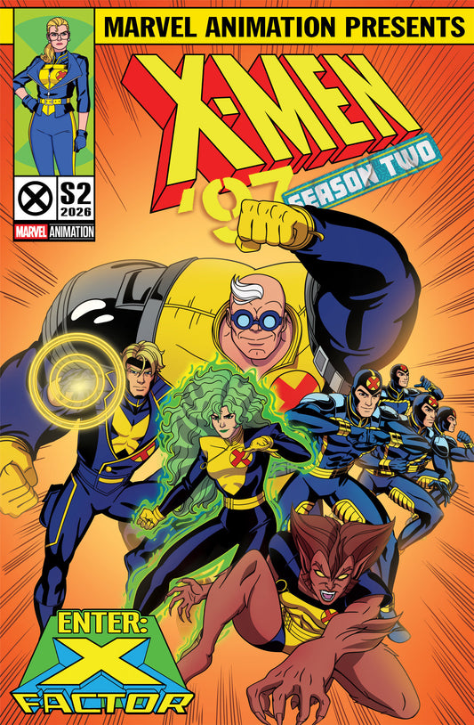 X-MEN '97: SEASON TWO #5 ANIMATION VARIANT ISBN: 75960621123400521 - FOC DATE: 9/13/26  - Release Date: 10/14/26