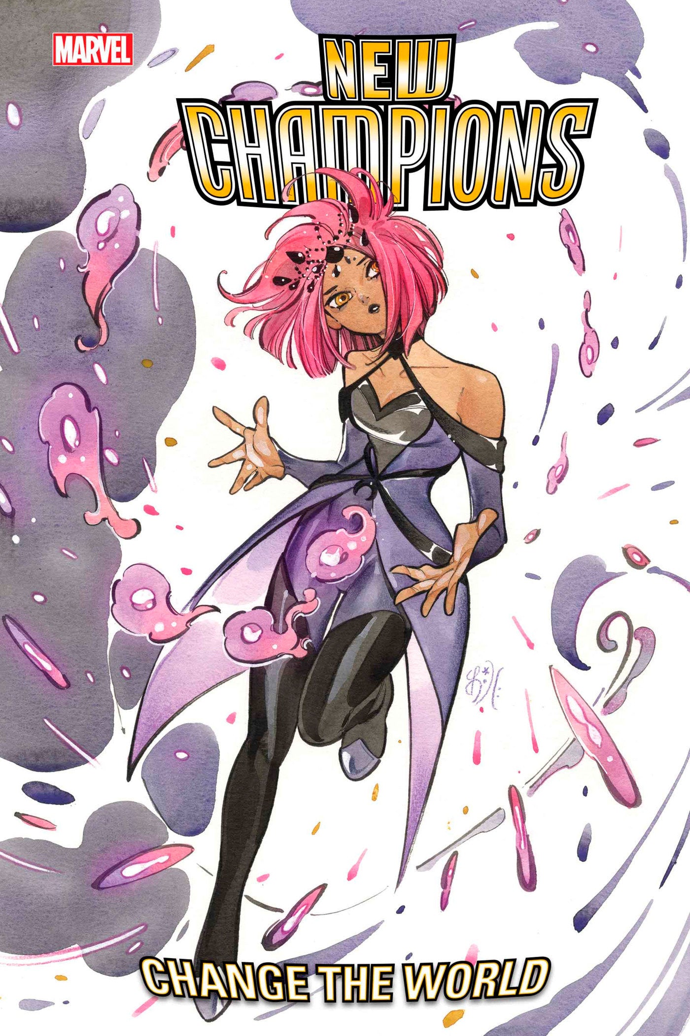NEW CHAMPIONS #1 PEACH MOMOKO VARIANT  - Release Date:  1/8/25