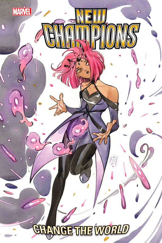 NEW CHAMPIONS #1 PEACH MOMOKO VARIANT  - Release Date:  1/8/25