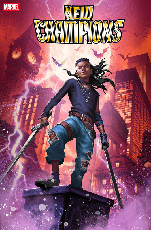 NEW CHAMPIONS #7 MATEUS MANHANINI NIGHTDRIFTER FIRST APPEARANCE VARIANT - ISBN: 75960621124100731 - Release Date:  7/16/25