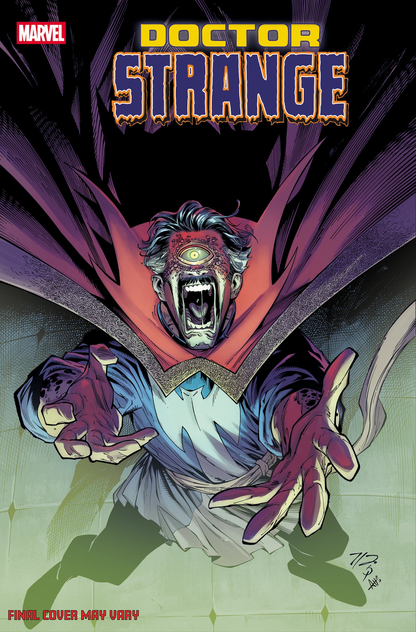 DOCTOR STRANGE #4 NETHO DIAZ MARVEL MONSTER VARIANT ISBN: 75960621125800421 - FOC DATE: 02/09/2026  - Release Date: 03/11/2026