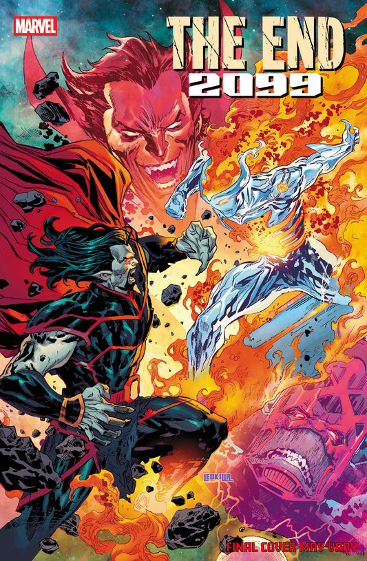 THE END 2099 #5 KEN LASHLEY BATTLE VARIANT ISBN: 75960621138800521 - FOC DATE: 3/8/26  - Release Date: 4/8/26