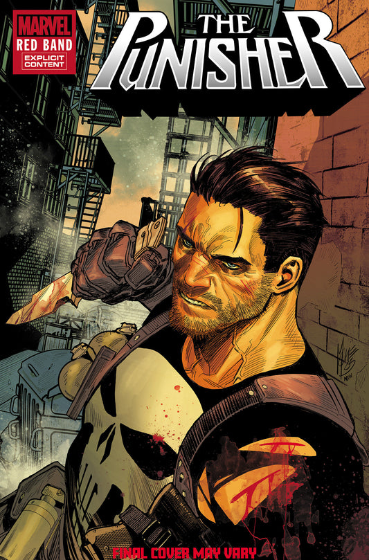 PUNISHER: RED BAND #3 MARCO CHECCHETTO 2ND PRINTING VARIANT [POLYBAGGED] ISBN: 75960621144900312 - Release Date: 1/21/26