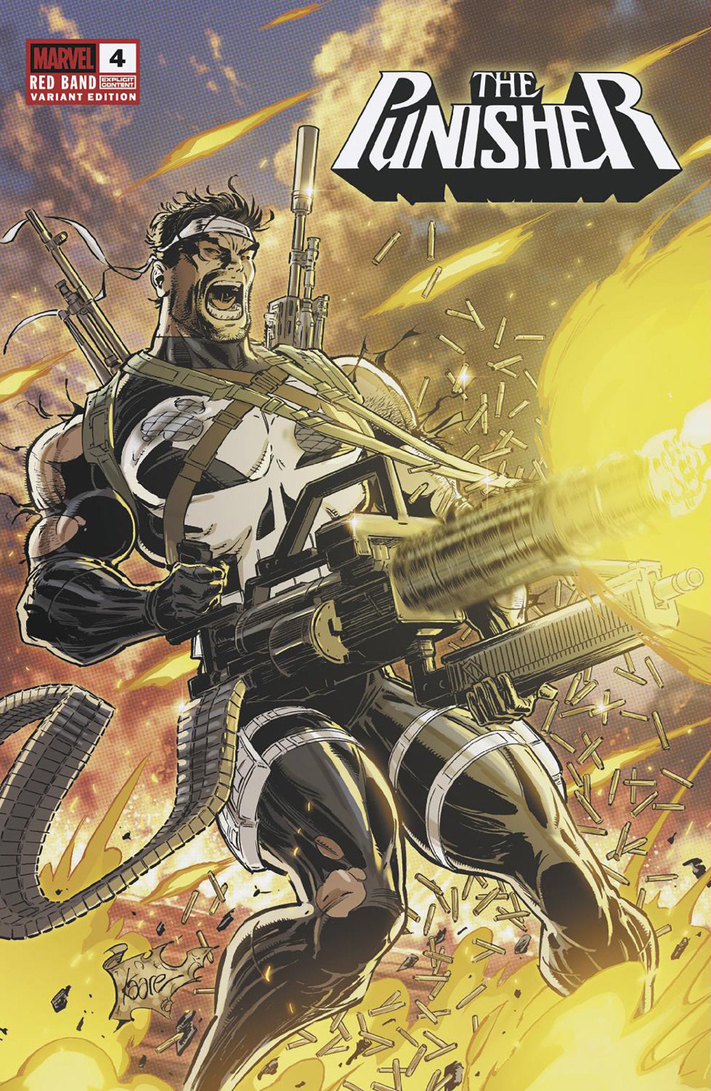 PUNISHER: RED BAND #4 KAARE ANDREWS VARIANT [POLYBAGGED] ISBN: 75960621144900421 - Release Date: 12/31/25