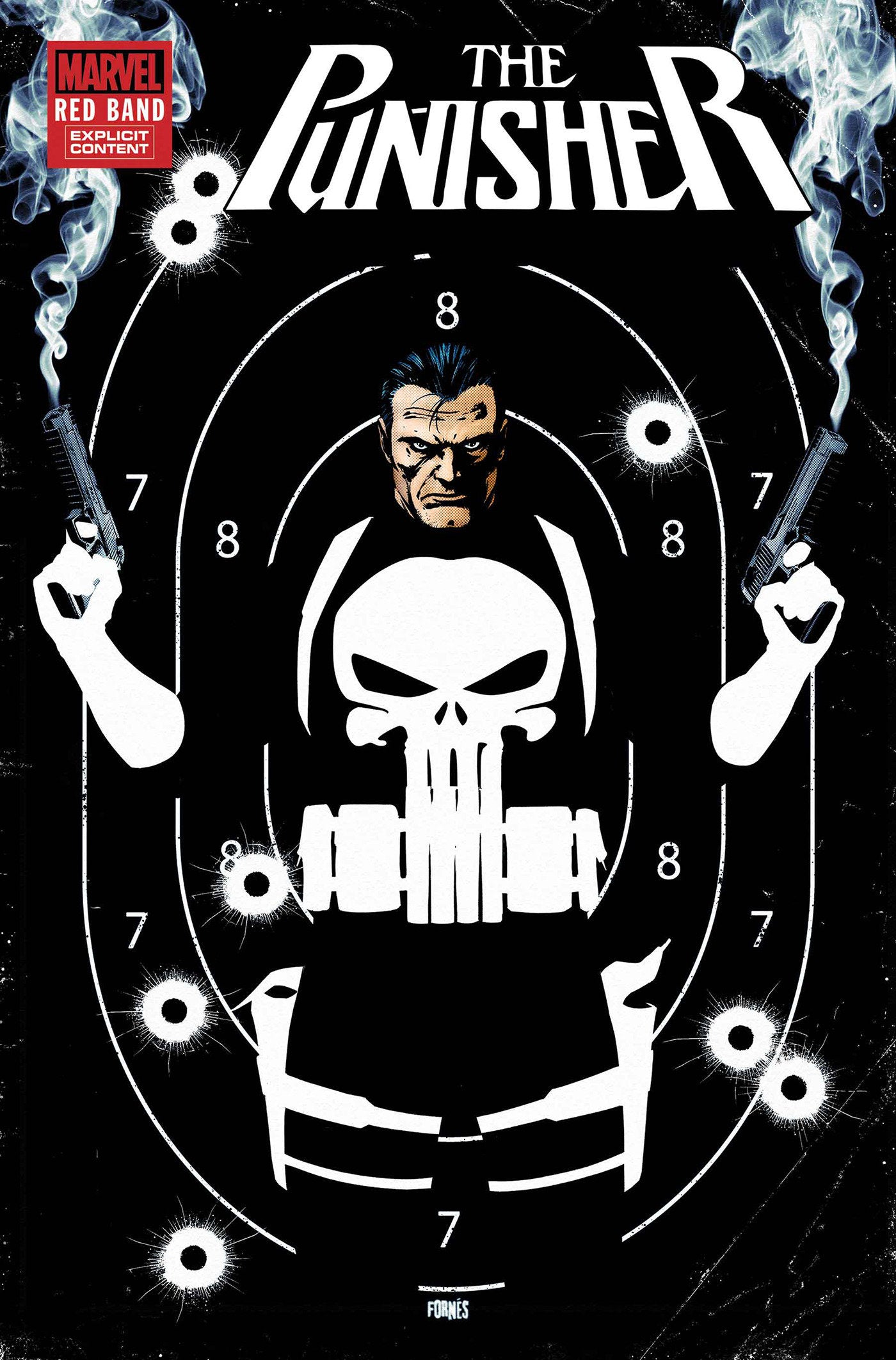 PUNISHER: RED BAND #5 JORGE FORNES VARIANT [POLYBAGGED] ISBN: 75960621144900531 - Release Date: 1/28/26