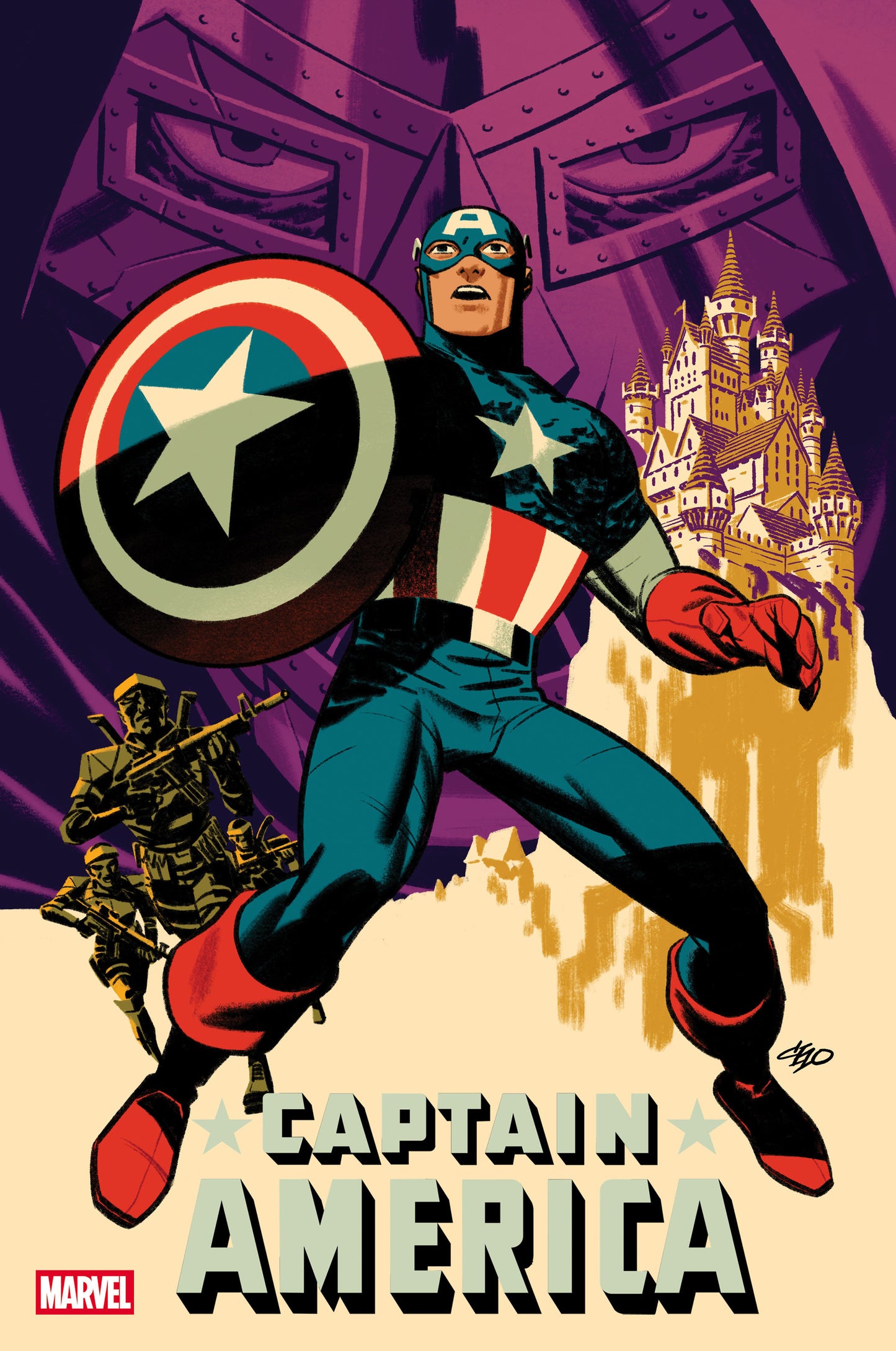 CAPTAIN AMERICA #3 MICHAEL CHO VARIANT - 9/10/25 - Release Date:  9/10/25