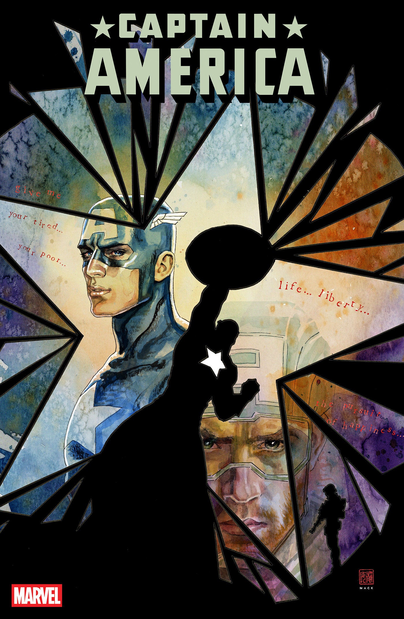 CAPTAIN AMERICA #5 DAVID MACK VARIANT ISBN: 75960621146300561 - Release Date: 11/19/25