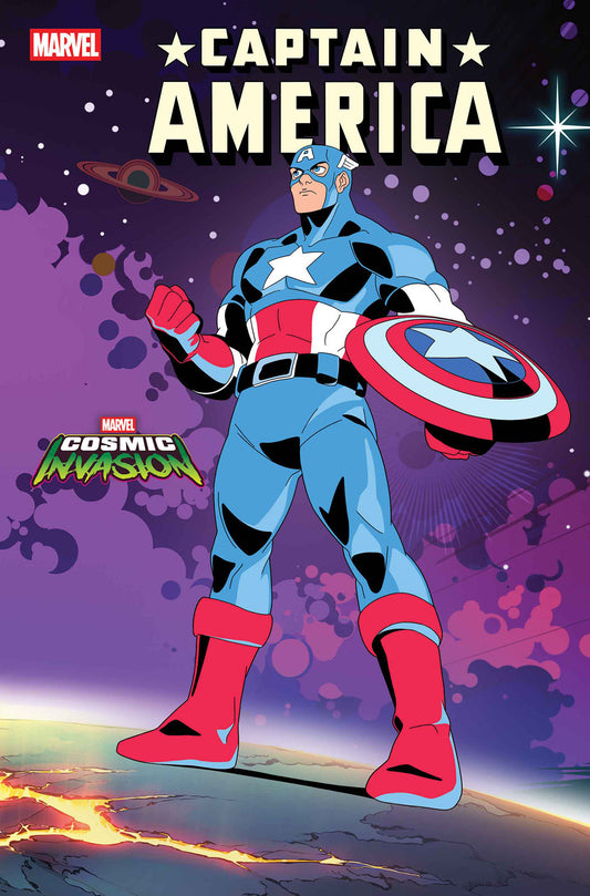 CAPTAIN AMERICA #7 MARVEL COSMIC INVASION VARIANT ISBN: 75960621146300741 - Release Date: 2/18/26