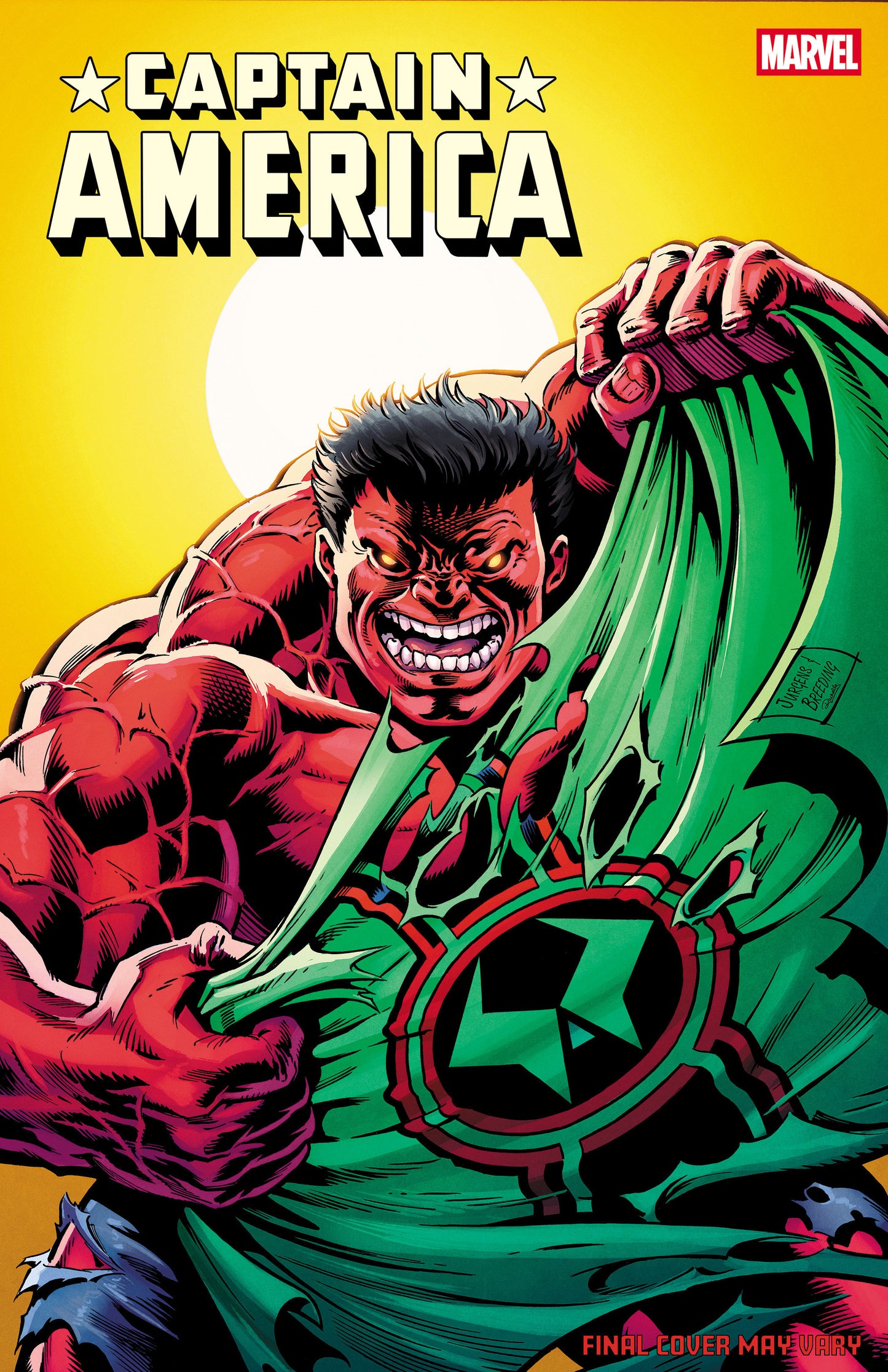 CAPTAIN AMERICA #7 DAN JURGENS VARIANT ISBN: 75960621146300751 - Release Date: 2/18/26