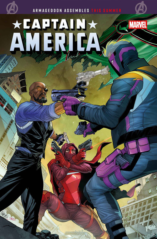 CAPTAIN AMERICA #10 PACO DIAZ VARIANT ISBN: 75960621146301041 - FOC DATE: 3/30/26  - Release Date: 4/29/26
