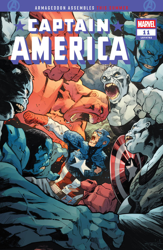 CAPTAIN AMERICA #11 ISBN: 75960621146301111 - FOC DATE: 4/12/26  - Release Date: 5/13/26